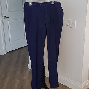 Znt18 Size 37 Blue Dress Pants